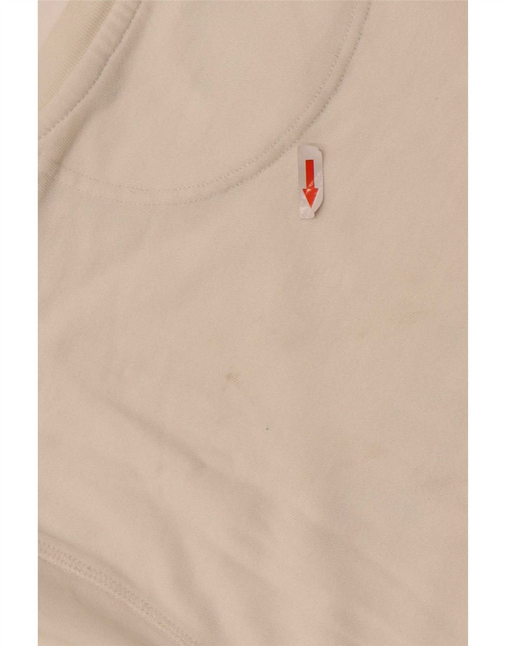 Barbour Sudadera Estampada Con Estampado De Algodón Blanco Medio