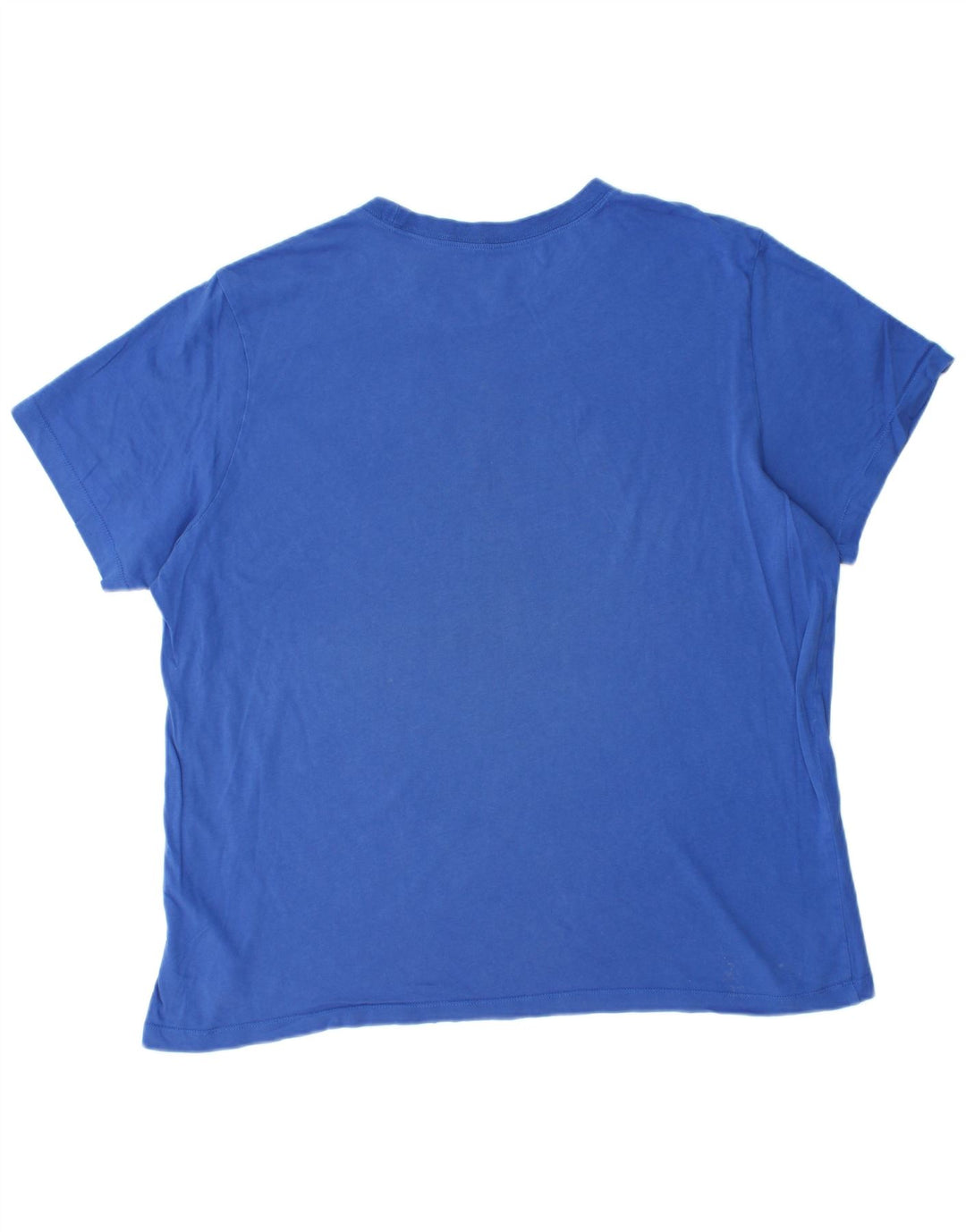 NIKE Camiseta gráfica para hombre Top XL Algodón azul