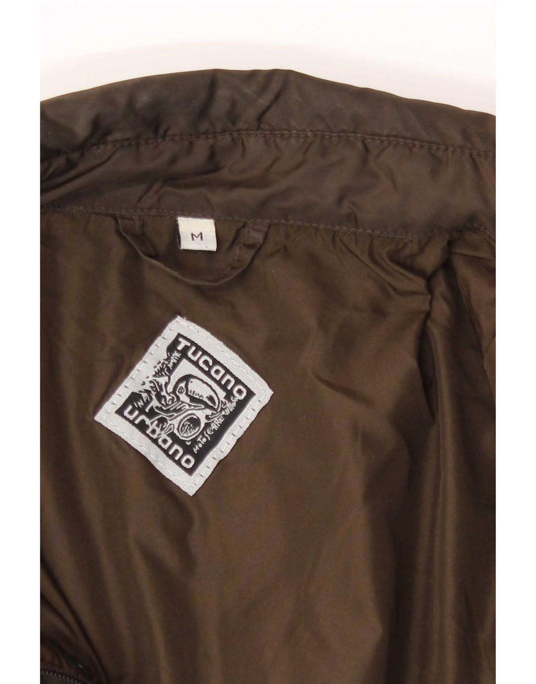 Tucano Urbano Chaqueta utilitaria para hombre UK 38 Medium Brown Nylon