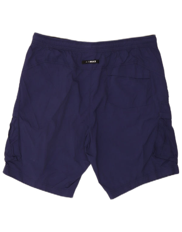 Pantalones cortos tipo cargo Nike para hombre XL W38 Nylon azul marino
