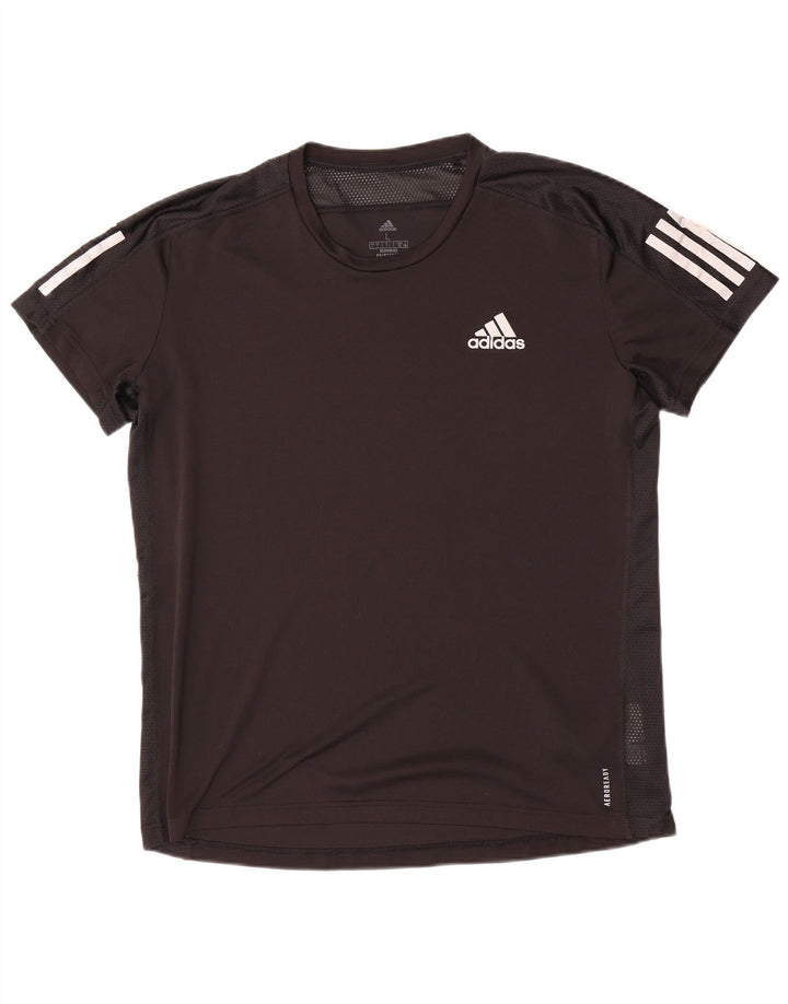 Adidas Hombre Aeroready Camiseta Top Grande Poliéster Negro
