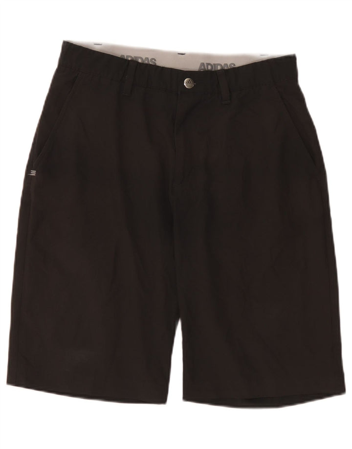 Adidas Mens Chino Shorts W30 Medio Negro Poliéster