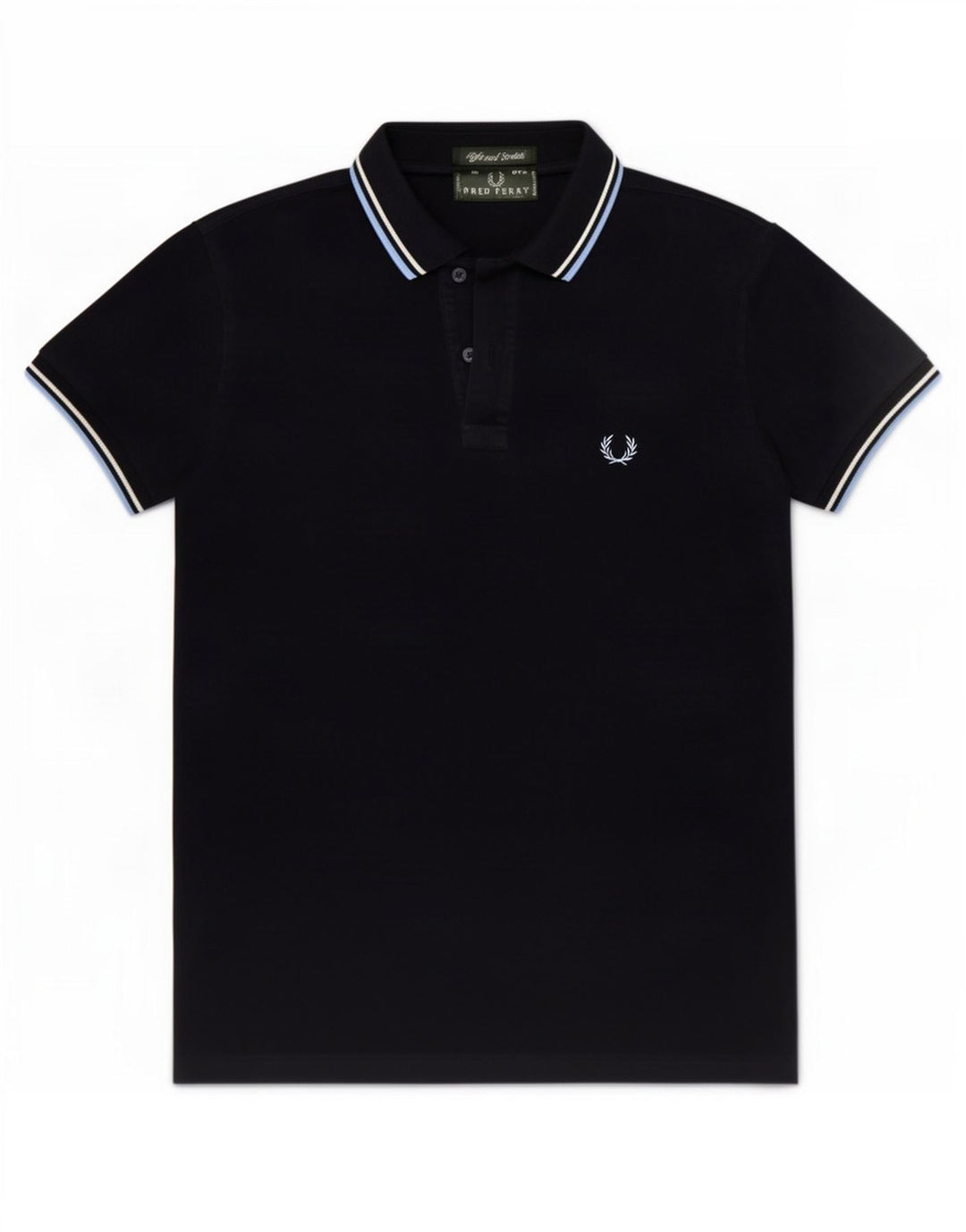 Polo Fred Perry Hombre Pequeño Algodón Azul Marino