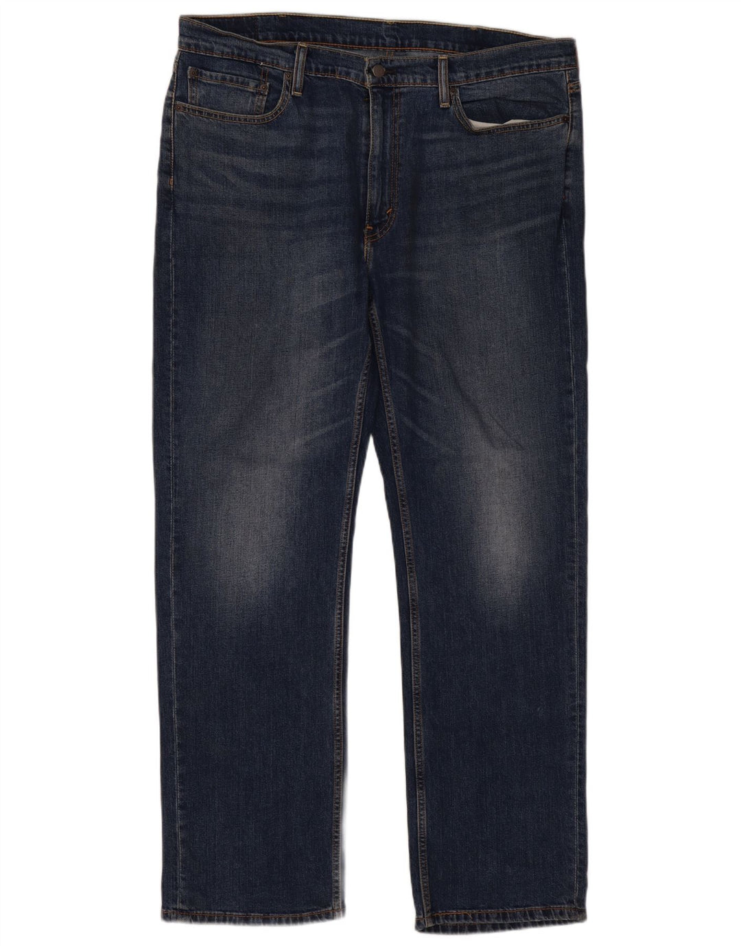 Levi's Hombre 514 Vaqueros Rectos W38 L32 Algodón Azul