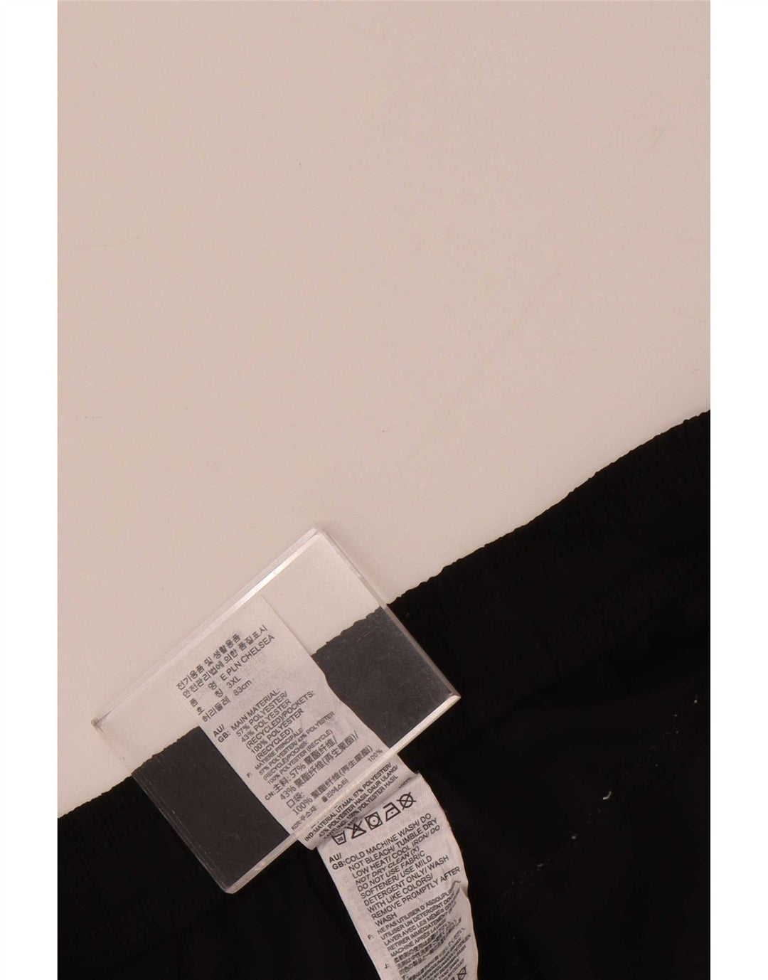 Adidas - Pantalones cortos deportivos para hombre, talla grande, poliéster negro