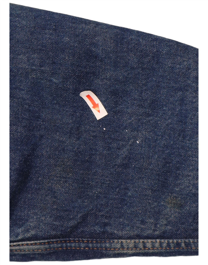 Roy Rogers Chaqueta vaquera Sherpa para hombre Reino Unido 40 Grande Azul