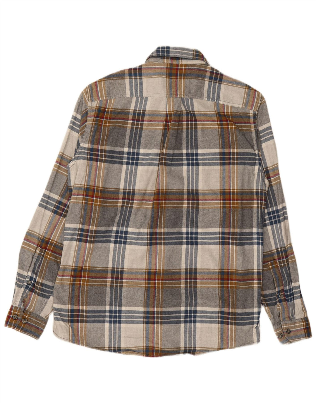 EDDIE BAUER Camisa de franela de corte clásico para hombre Cuadros medianos multicolores