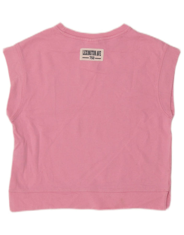 ZARA Camiseta gráfica sin mangas New York City para niña 9-10 años Rosa