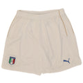 Puma Hombre Italia Sport Shorts XL Blanco