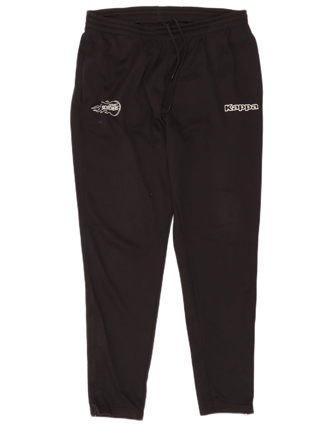Kappa Hombre Pantalones De Chándal Gráfico XL Negro