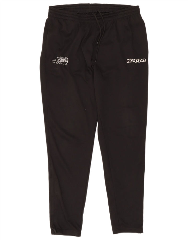 Kappa Hombre Pantalones De Chándal Gráfico XL Negro