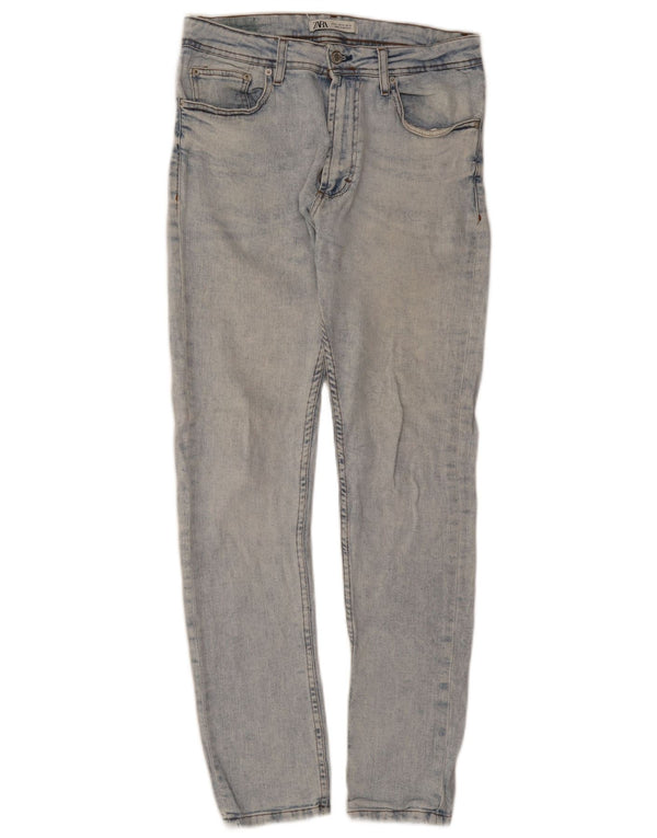 Zara Mens Slim Jeans EU 42 Grande W32 L29 Azul