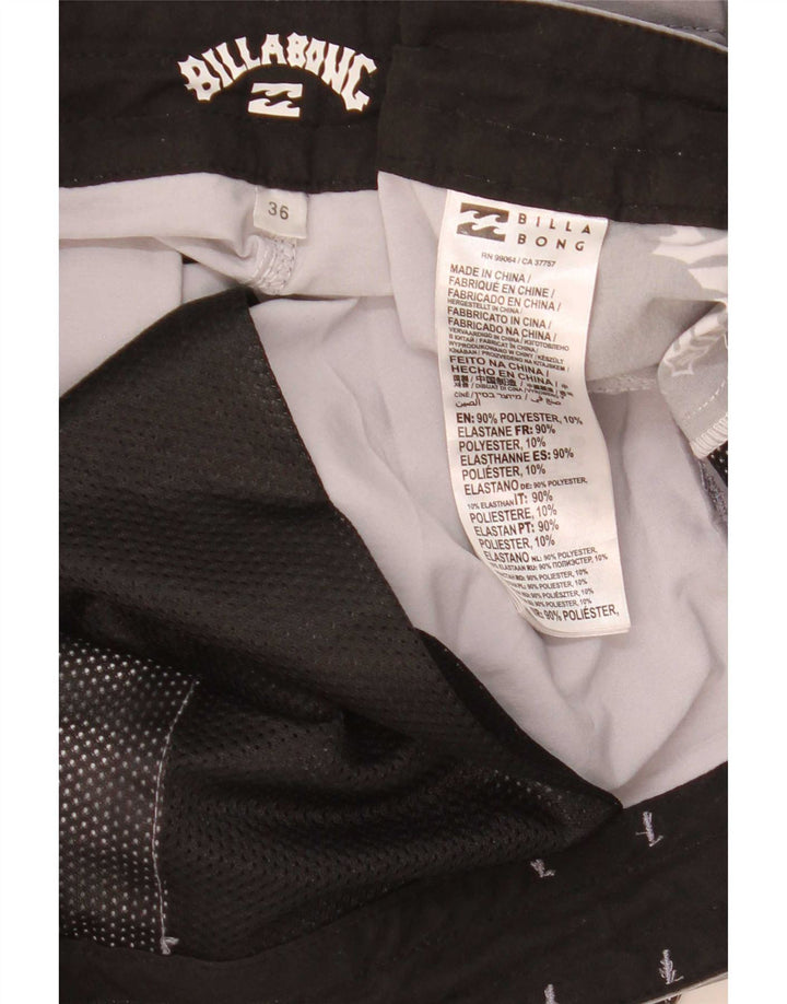 Bañador Billabong Hombre Graphic Bañador Grande Gris Colorblock Poliéster