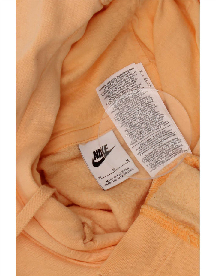 Nike Jersey con capucha para hombre, color naranja medio, algodón