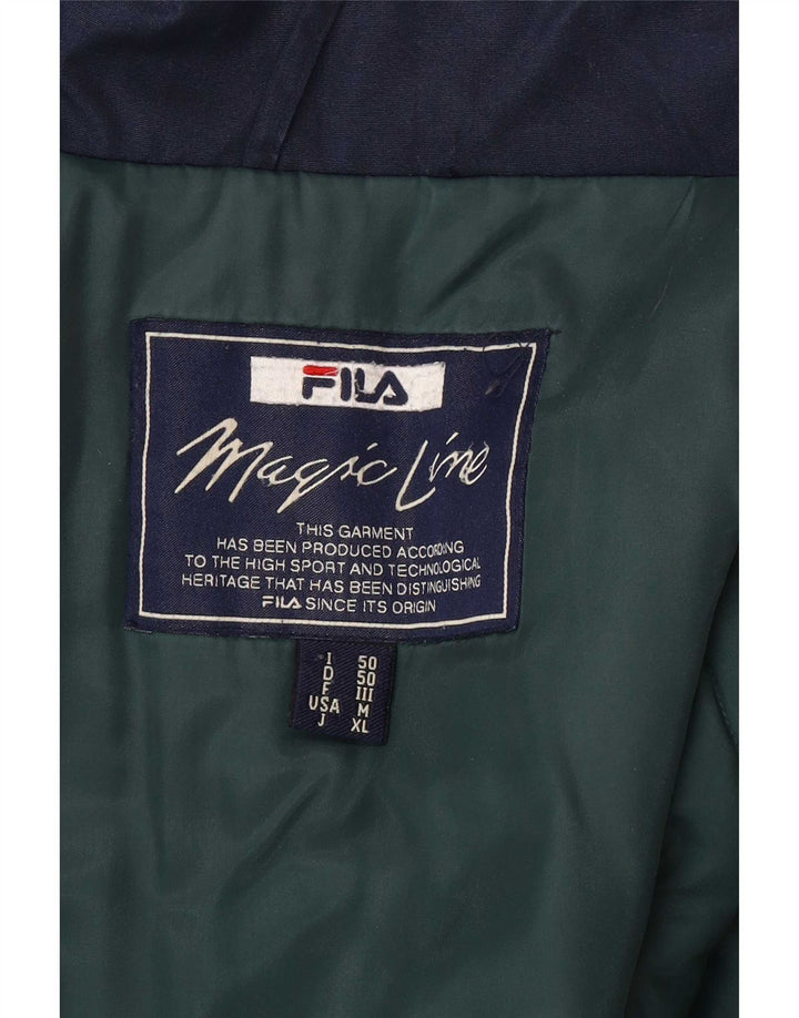 Fila Chaqueta utilitaria para hombre IT 50 grande azul marino