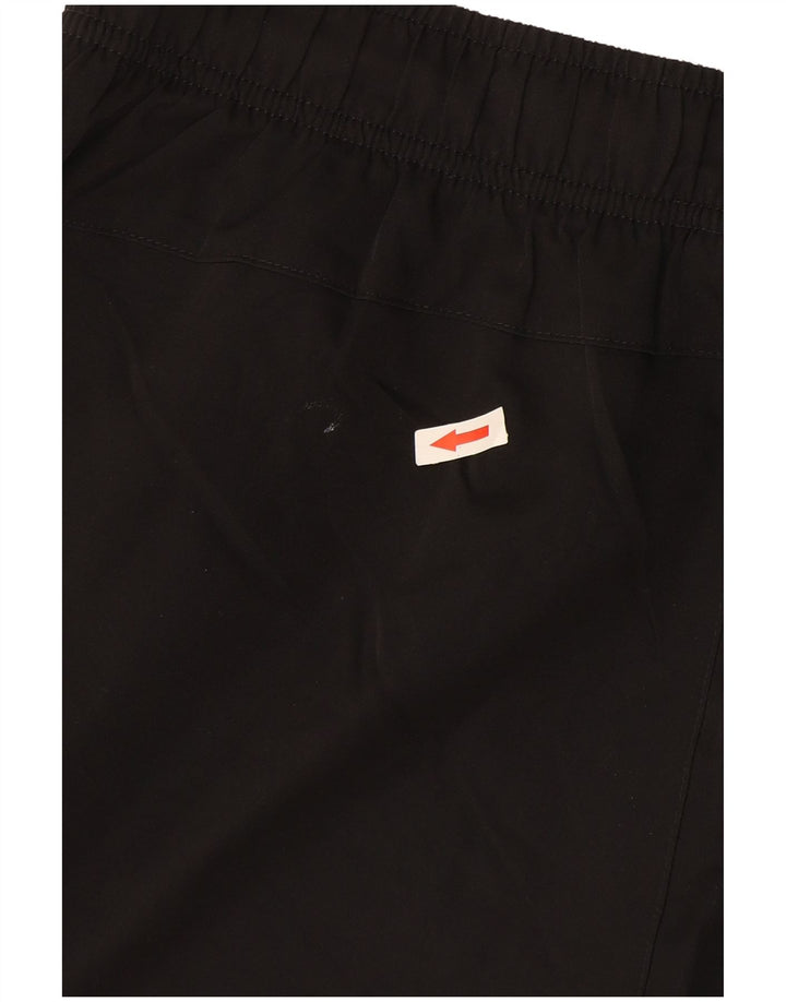 Puma - Pantalones cortos deportivos para hombre, talla grande, poliéster negro