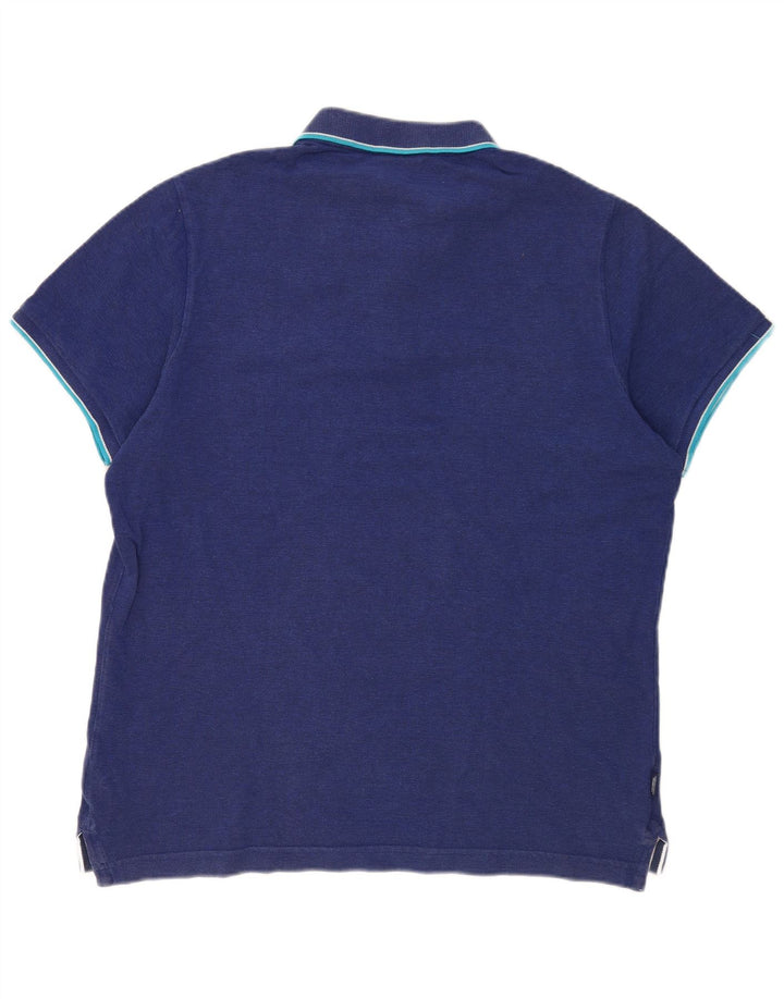 Superdry Polo Para Hombre 3XL Algodón Azul