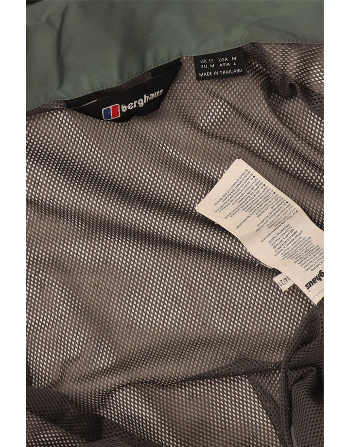 Berghaus Chaqueta impermeable con capucha para mujer UK 42 Mediana Poliamida negra