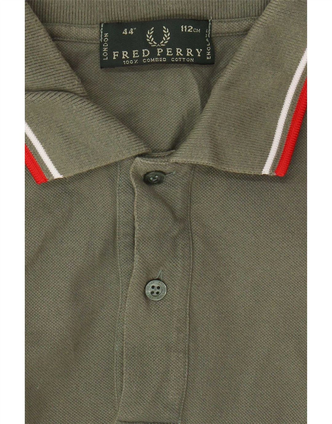 Polo Fred Perry Hombre Grande Caqui Algodón