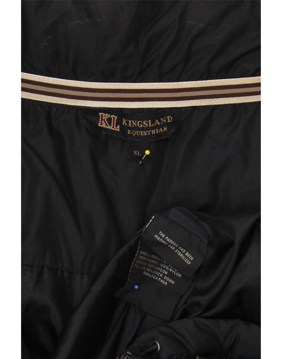 KINGSLAND Chaqueta acolchada para hombre ES 42 XL Azul marino Poliéster color block