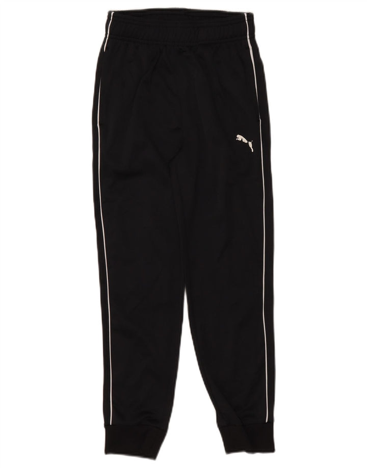 PUMA Pantalones de chándal para niño Joggers 7-8 años Small Negro Poliéster