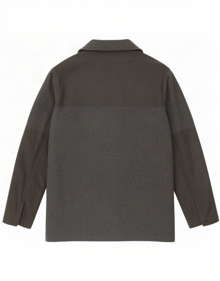 Levi's Abrigo cortavientos de 3 botones para hombre UK 38 Lana gris medio