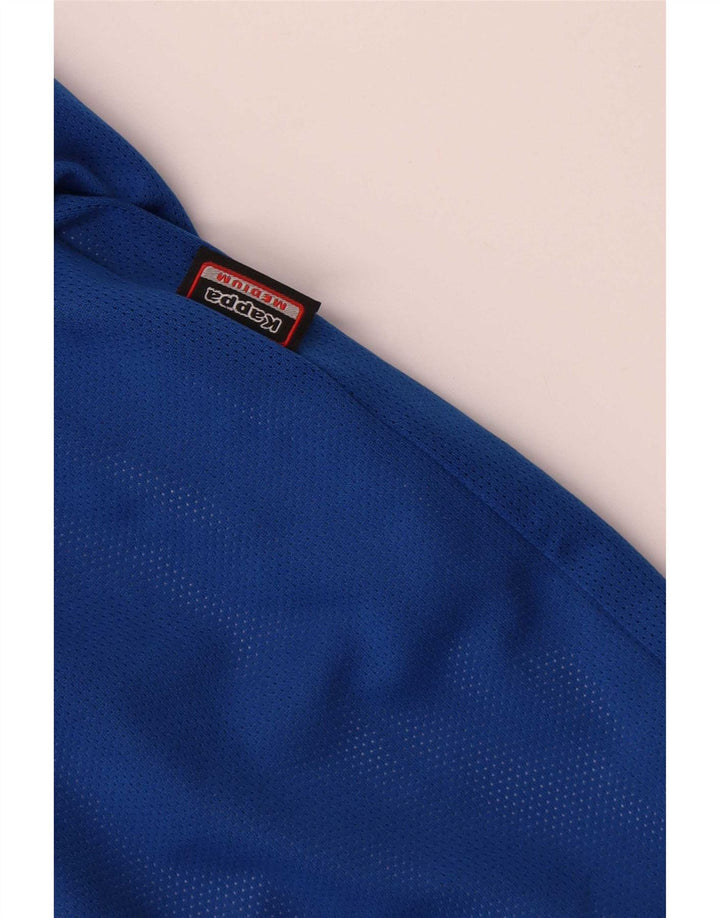 Kappa Hombre Shorts Deportivos Poliéster Color Block Azul Medio