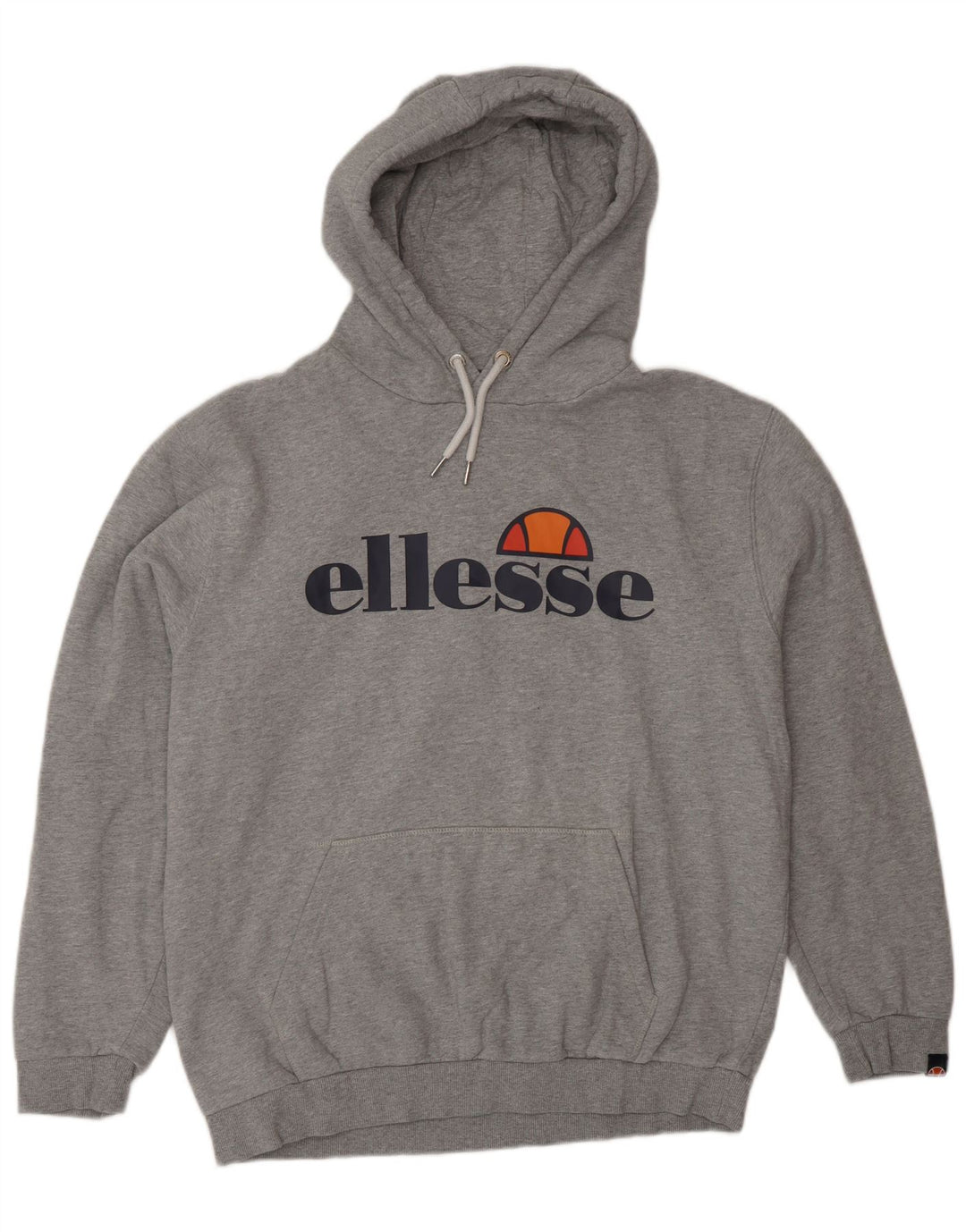 Ellesse Hombre Graphic Sudadera con capucha Jumper XL Gris Algodón