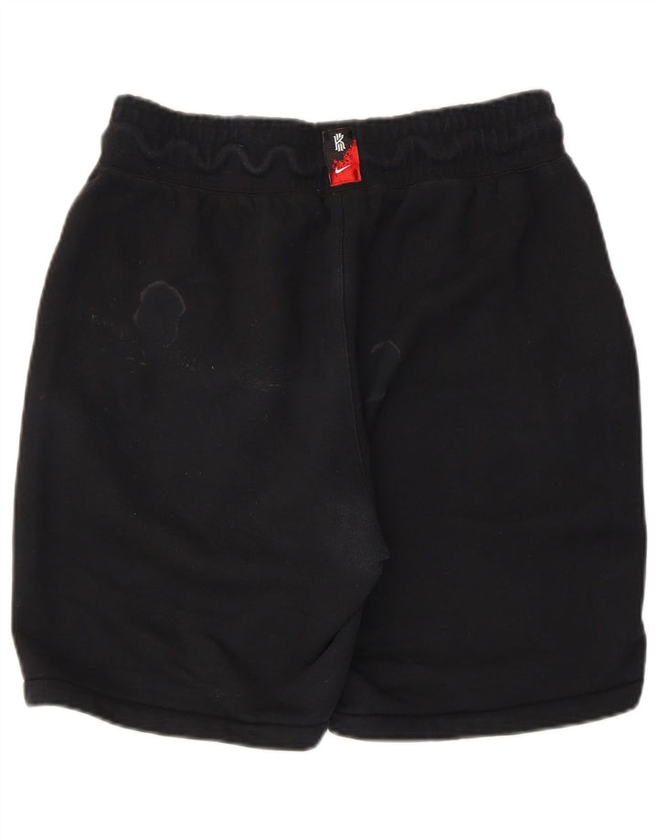 Pantalones cortos deportivos Nike para hombre de algodón negro mediano