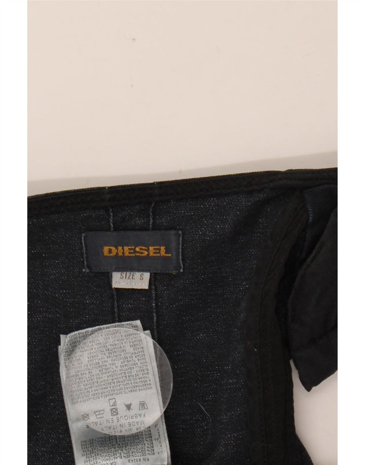 DIESEL Mono vaquero sin mangas para mujer UK 8 Small Azul marino Algodón