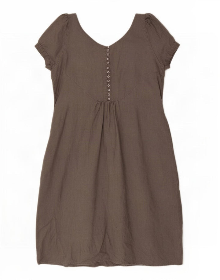 Kookai Vestido acampanado para mujer EU 40 Gris medio