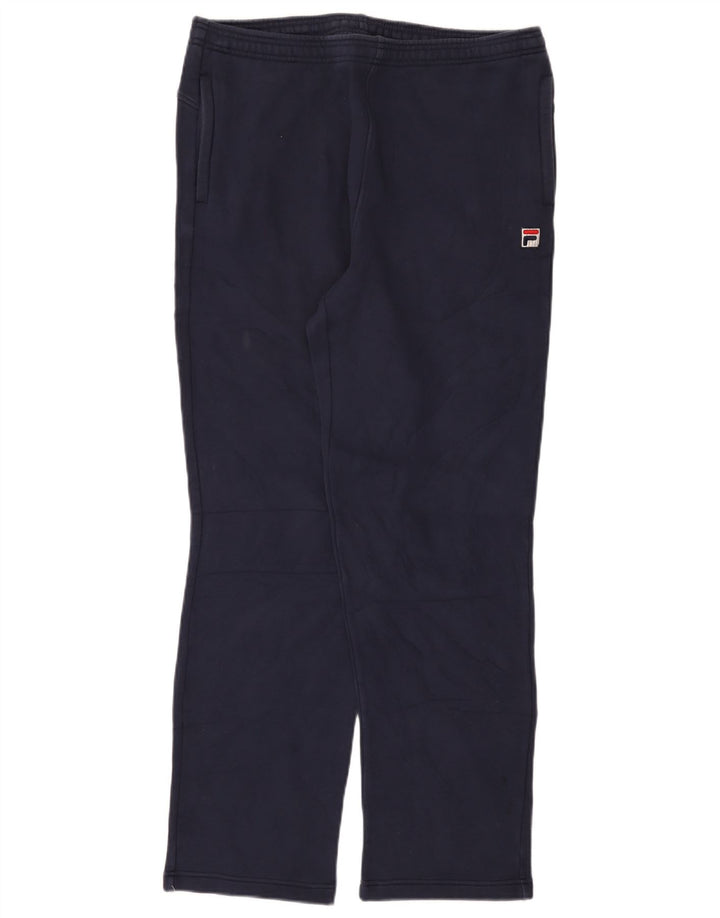 Fila Pantalones de chándal para mujer UK 46 Large Azul marino Algodón