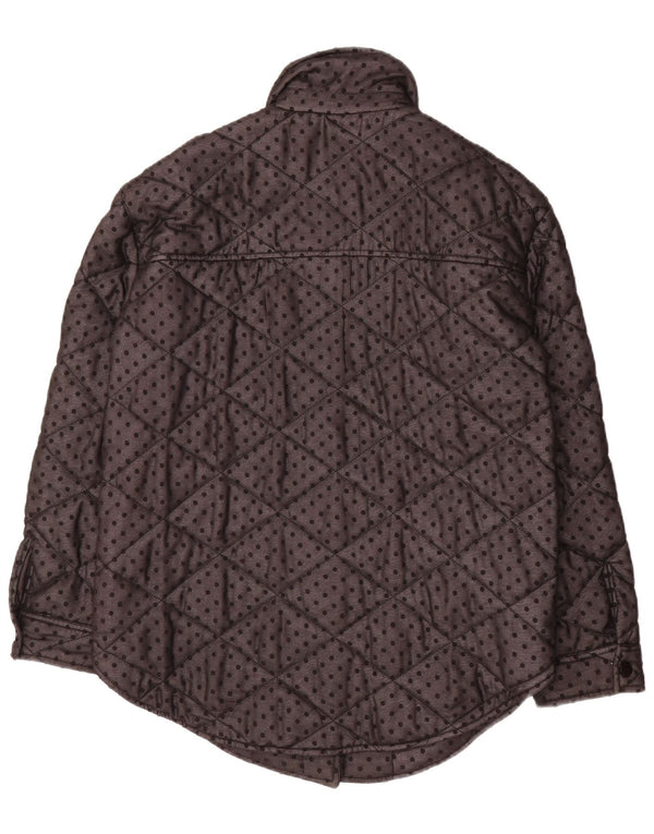 Phase Eight Chaqueta acolchada extragrande para mujer UK 8 Small Black Spotted