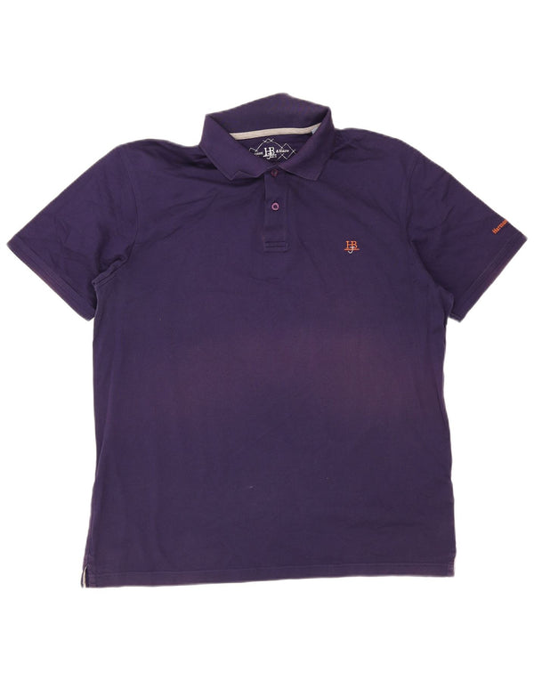 Harmont & Blaine Polo para hombre 3XL Algodón morado