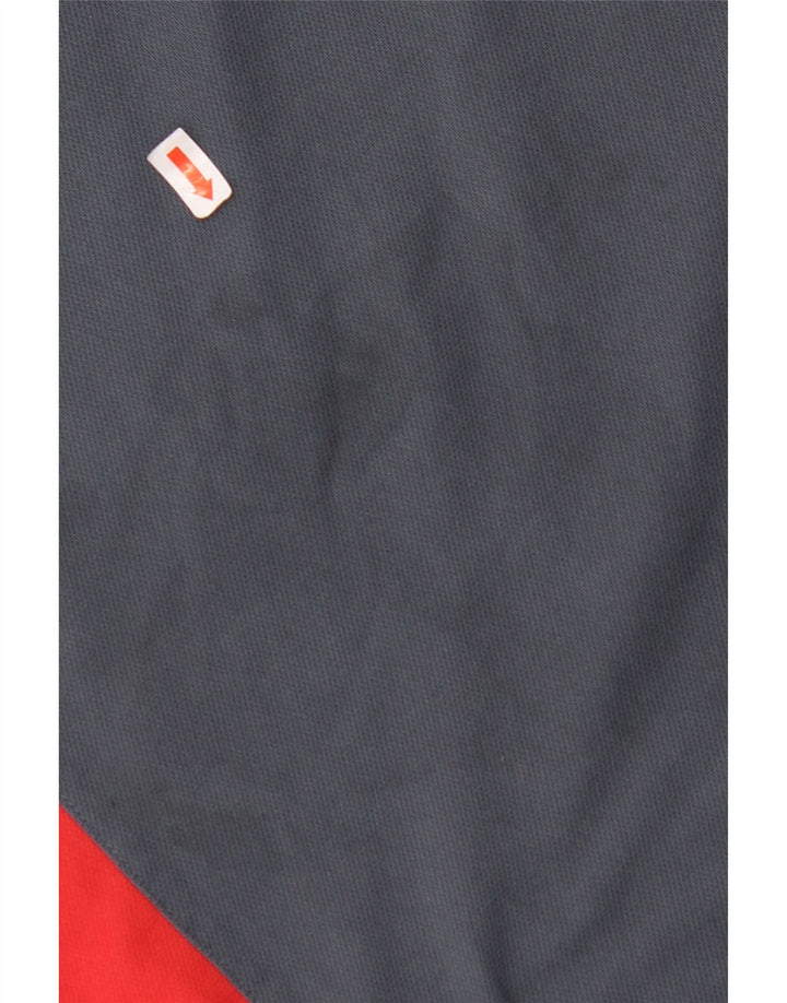 ADIDAS Camiseta para hombre Top Small Gris Colorblock Poliéster