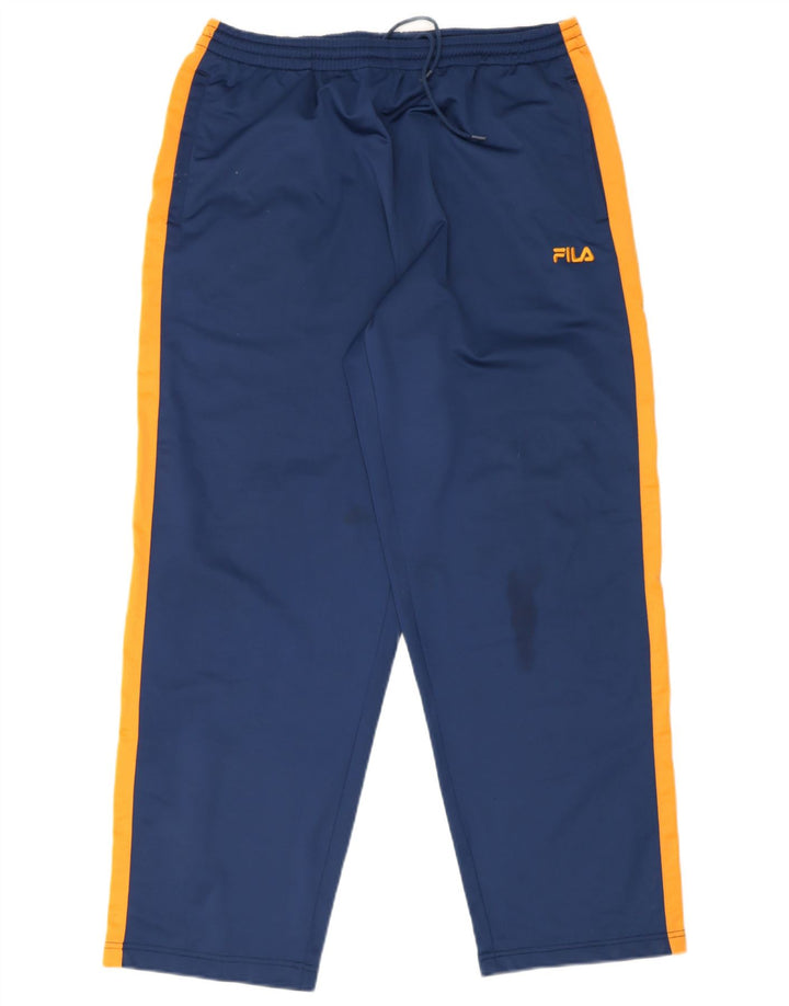 Fila Pantalón De Chándal Hombre XL Azul Colorblock Poliéster