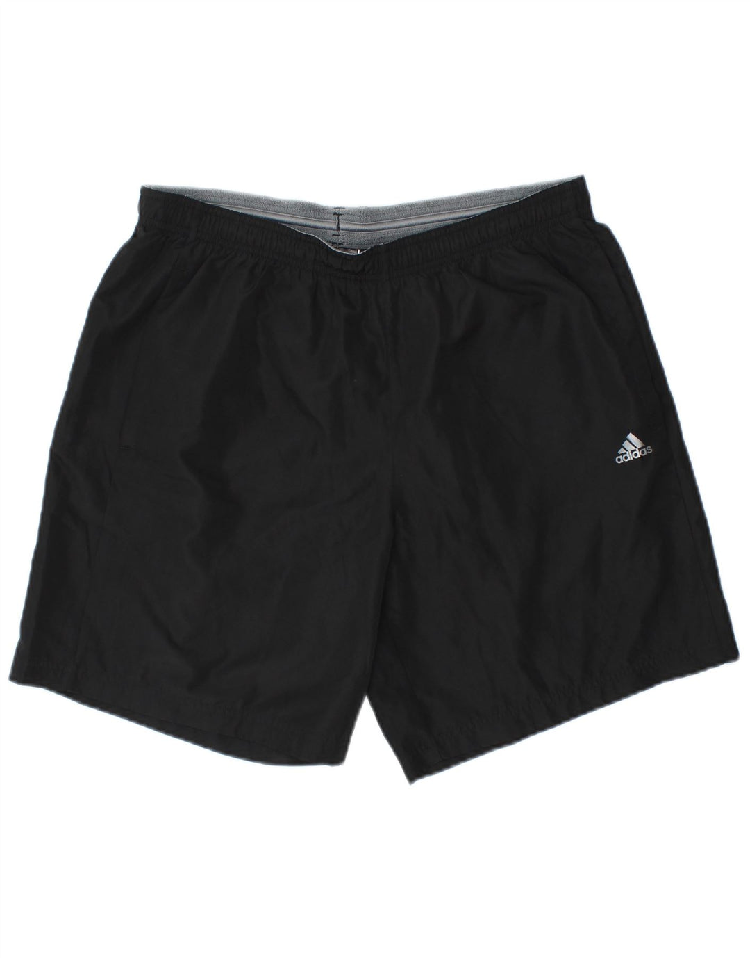 ADIDAS Pantalones cortos deportivos Climalite para hombre Poliéster negro grande