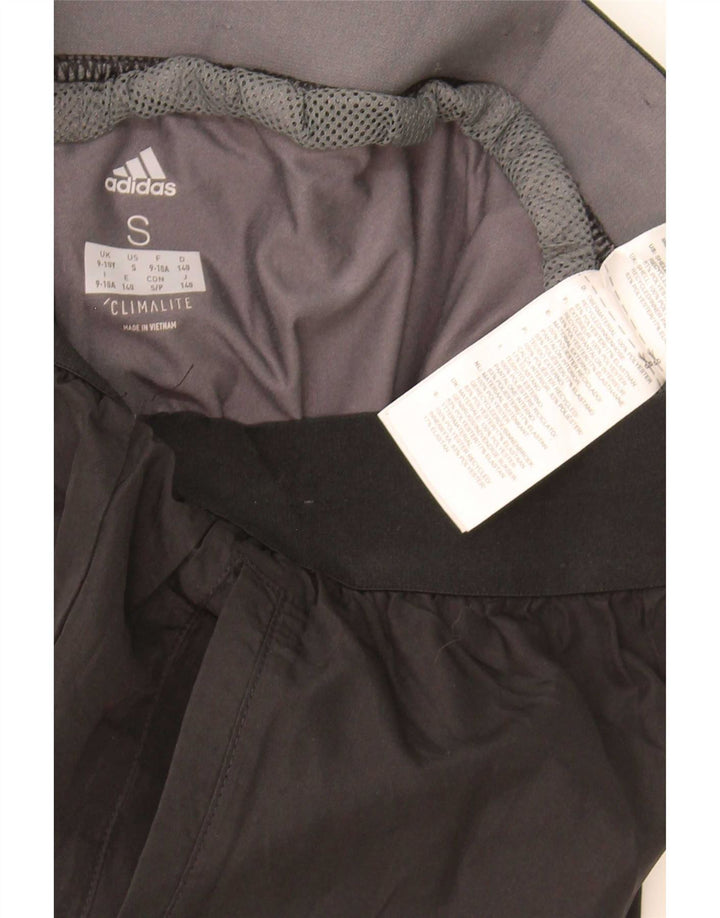 Adidas Boys Climalite Sport Shorts 9-10 años Pequeño Negro Poliéster