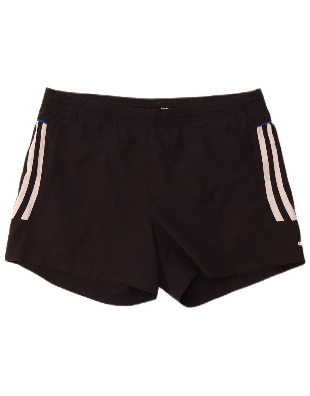 Adidas - Pantalones cortos deportivos para hombre, talla grande, poliéster negro