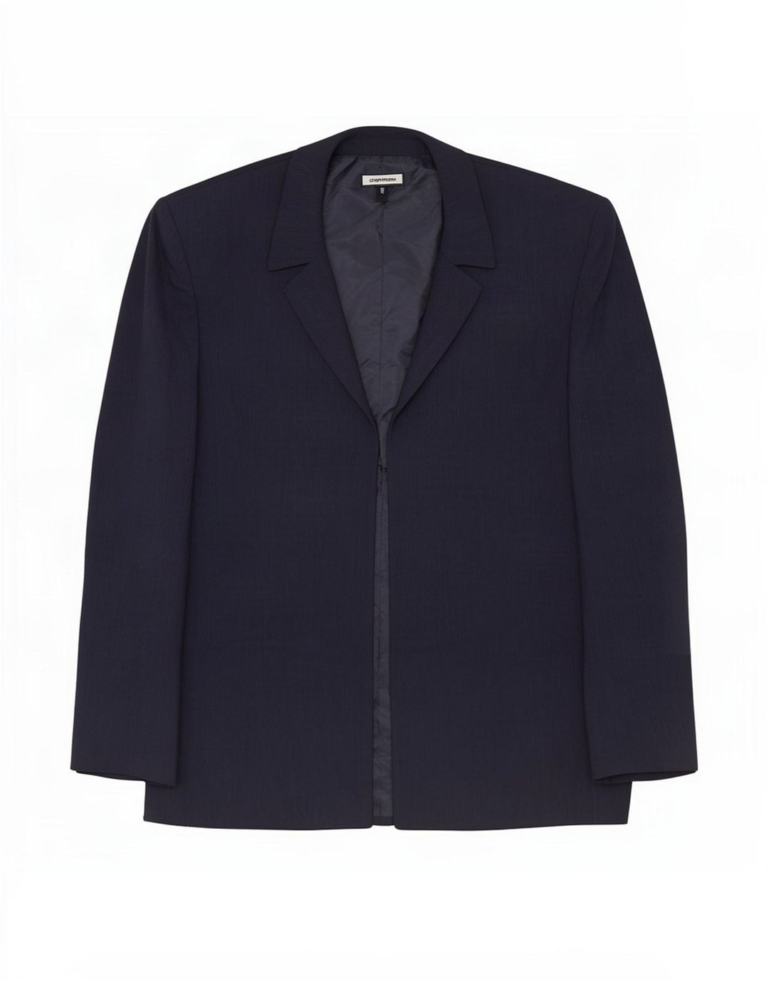 Marks & Spencer Chaqueta tipo blazer para mujer UK 40 Grande Poliéster azul marino