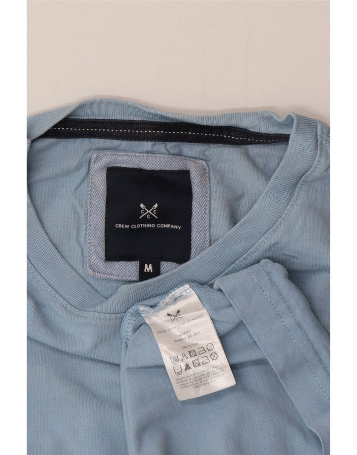 Crew Clothing Camiseta para hombre Top Algodón azul medio