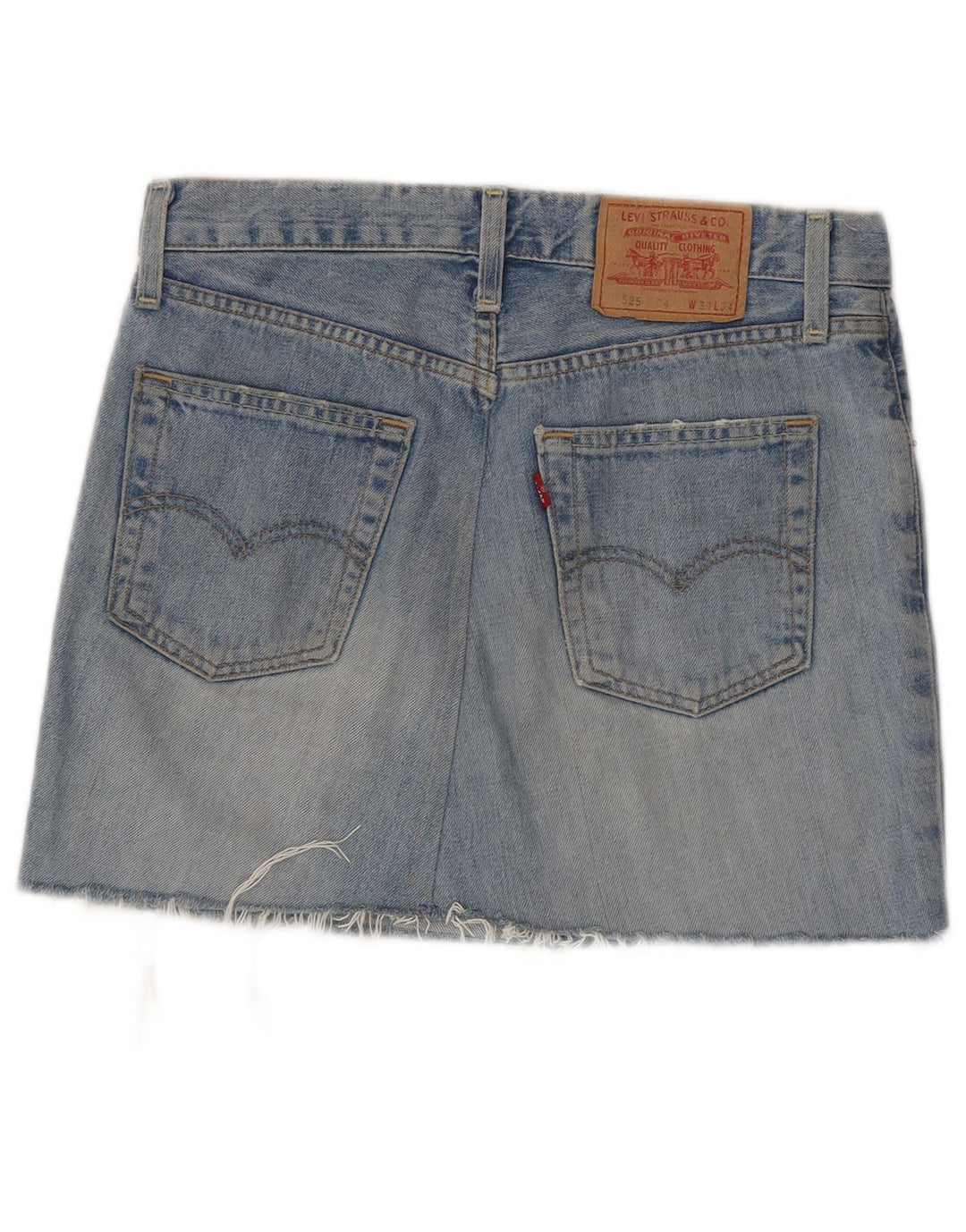 Levi's Mujer 525 Falda Vaquera W31 Azul Medio