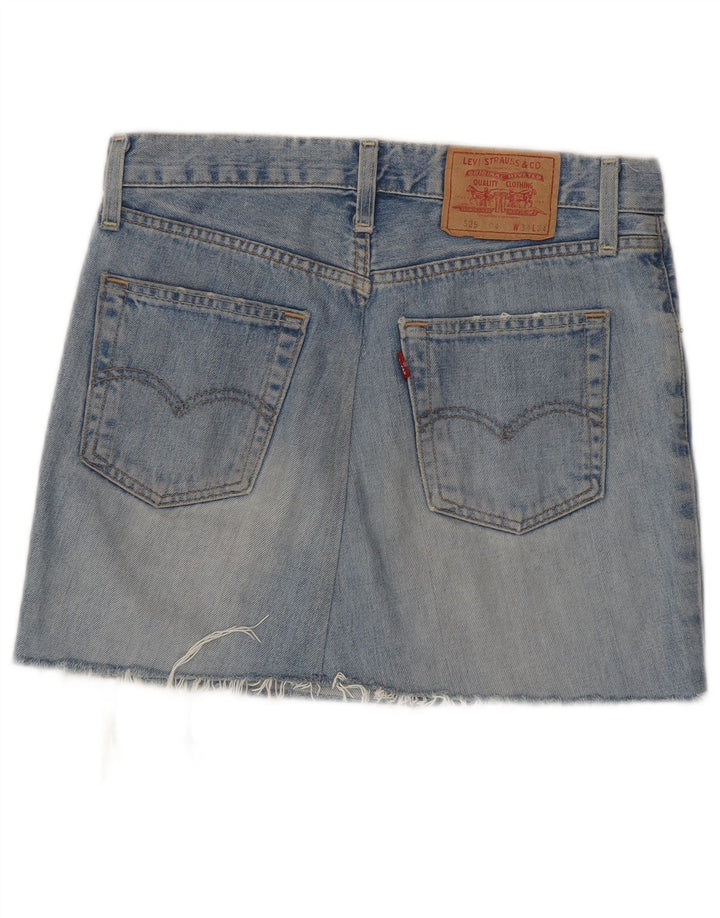 Levi's Mujer 525 Falda Vaquera W31 Azul Medio