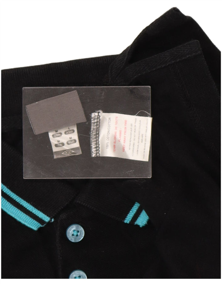 UMBRO Polo Hombre Algodón Mediano Negro