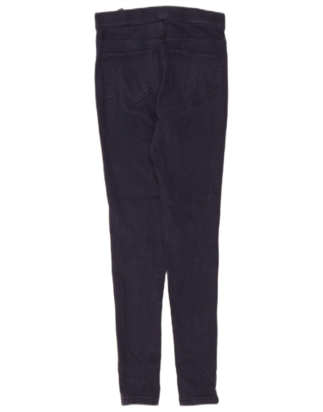 MARKS & SPENCER Pantalones casuales para mujer UK 8 Small W26 L27 Azul marino