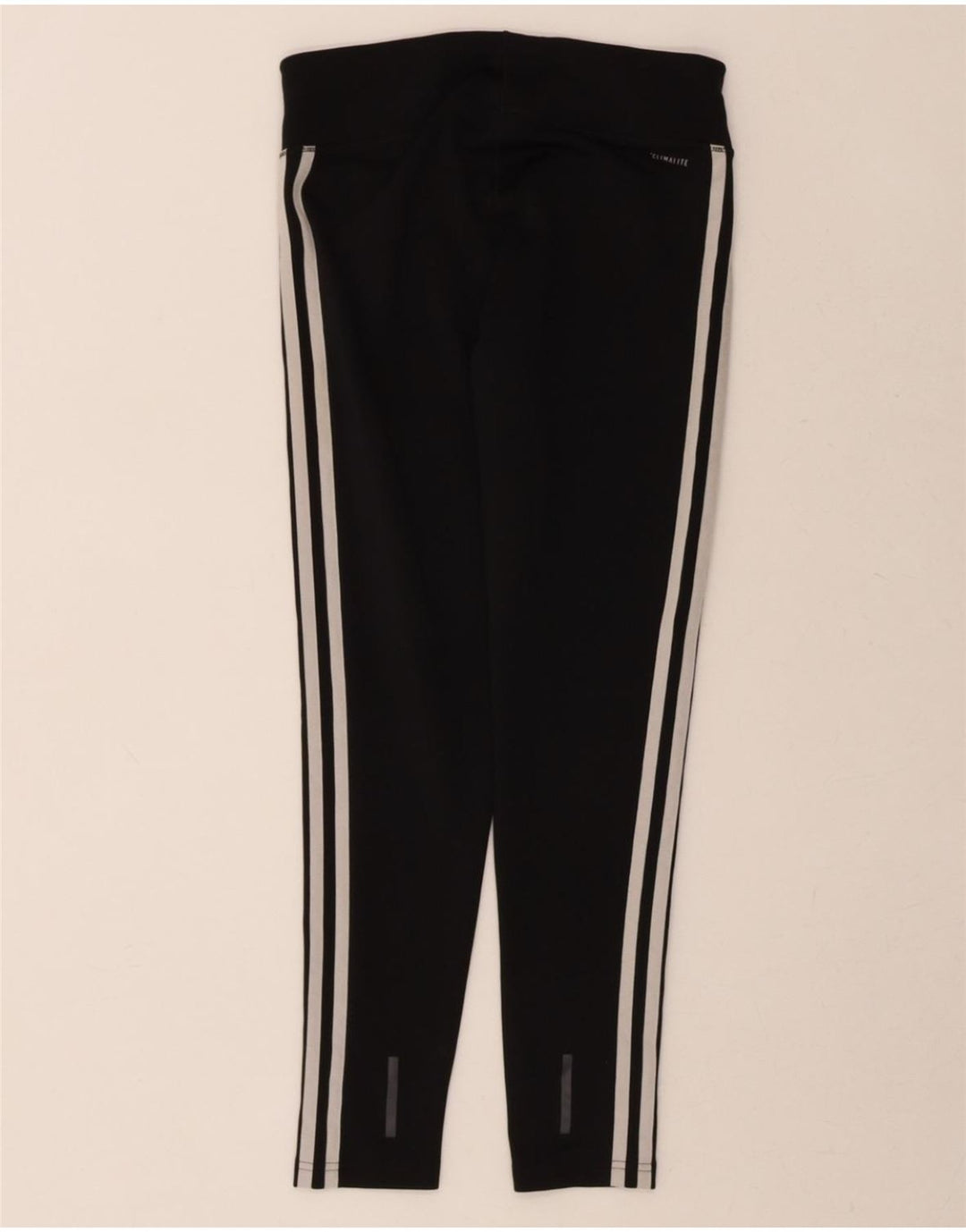ADIDAS Womens Climalite Leggings UK 8/10 Small  Black Polyester Vintage Adidas and Second-Hand Adidas from Messina Hembry 