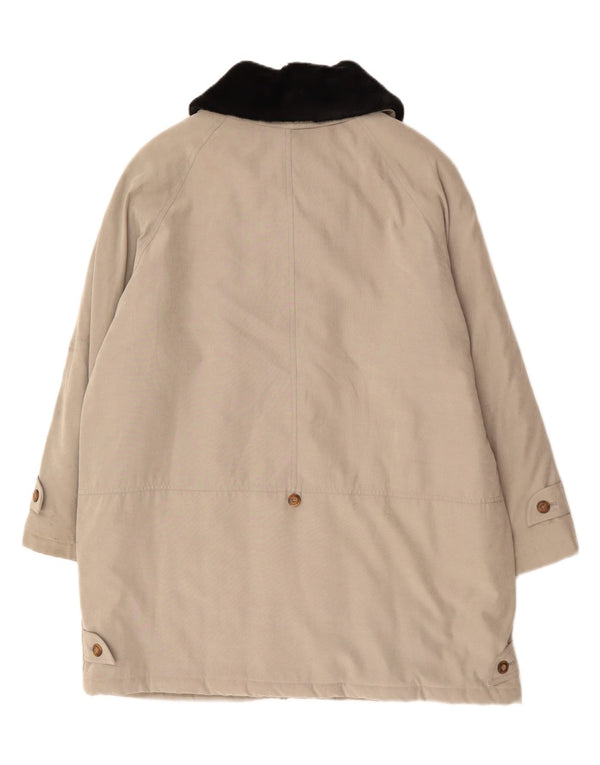 CALLE. Abrigo BERNARD para mujer UK 40 2XL Poliéster color block gris