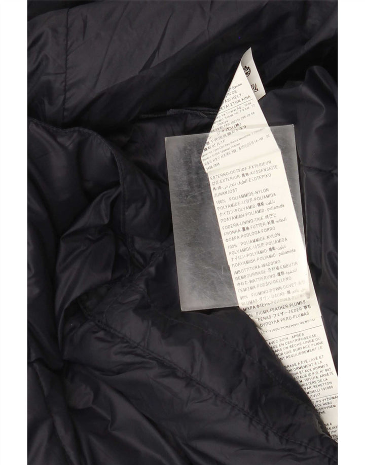 Benetton Chaqueta Acolchada Hombre IT 44 XS Poliamida Azul Marino