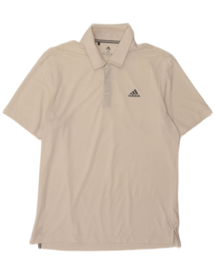 Polo Adidas Hombre Mediano Blanco Poliéster