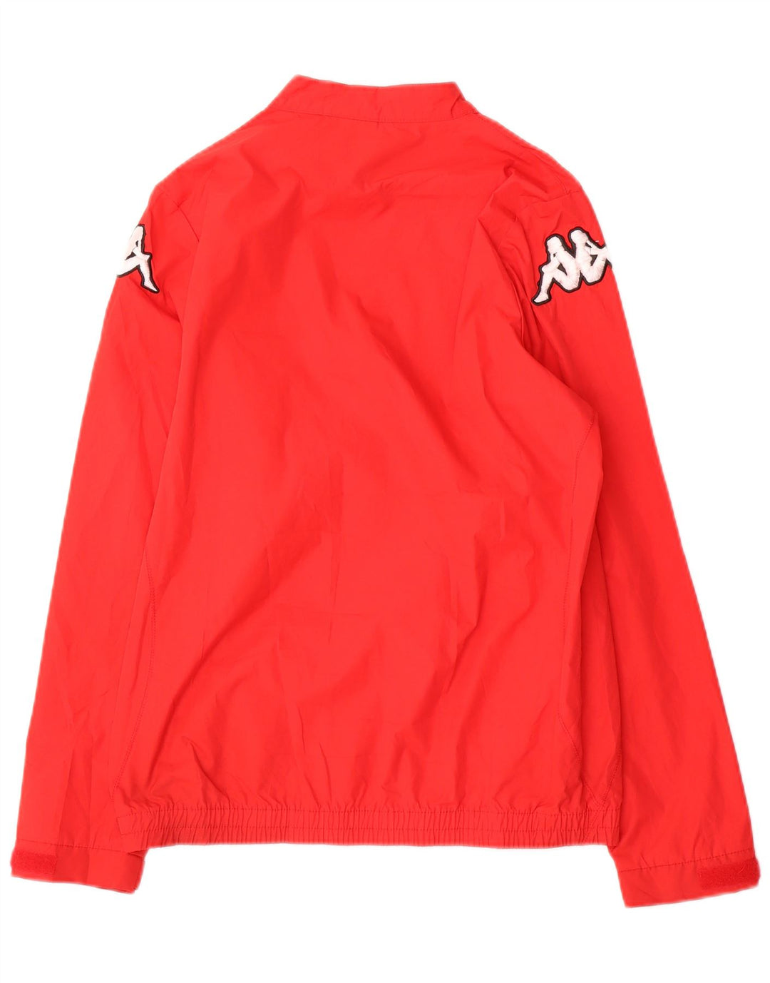 Kappa Camiseta de chándal para niños con gráfico y cremallera en el cuello 13-14 años Rojo